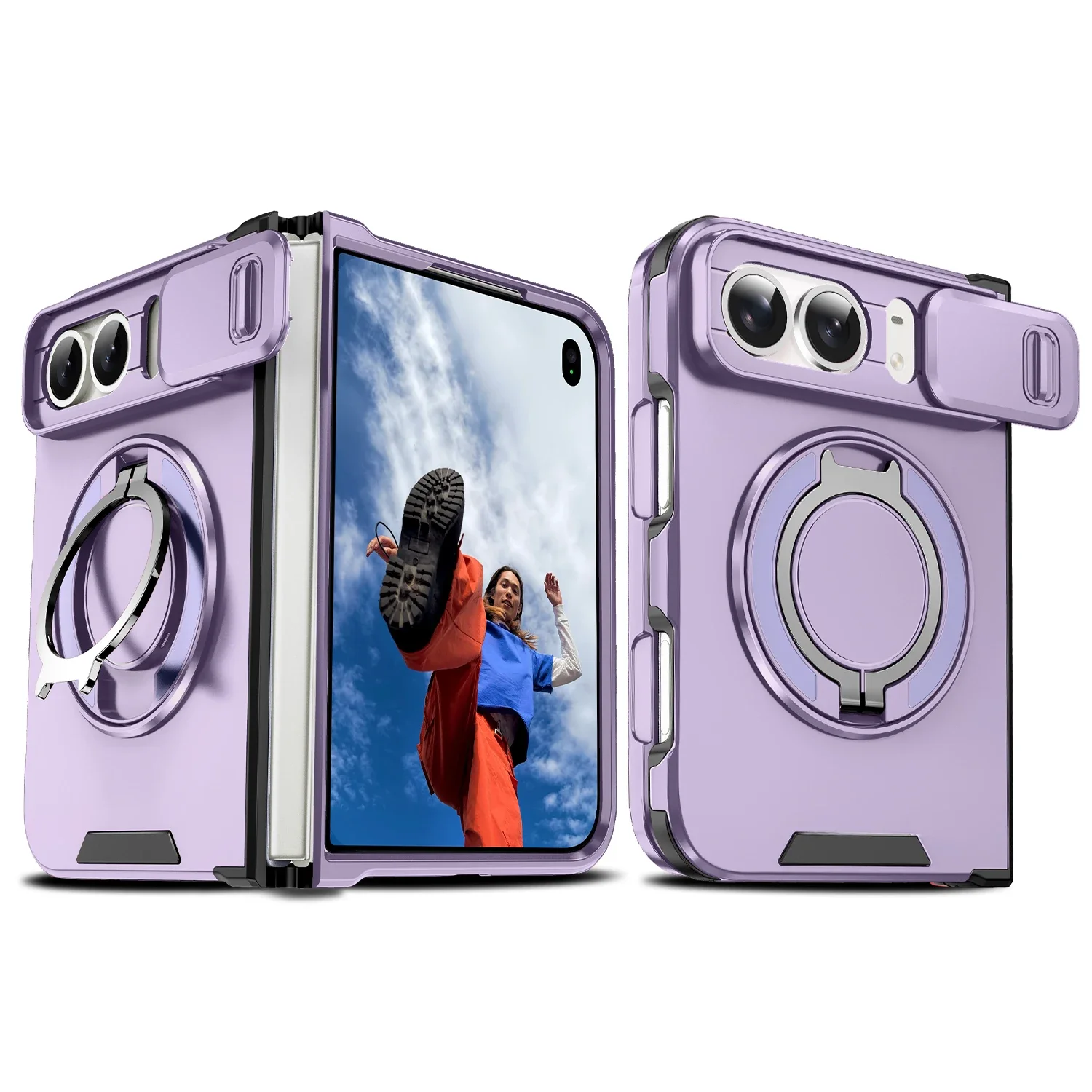 Phone Accessories Holder Car - حافظة لهاتف آيفون ديو، غطاء واقٍ