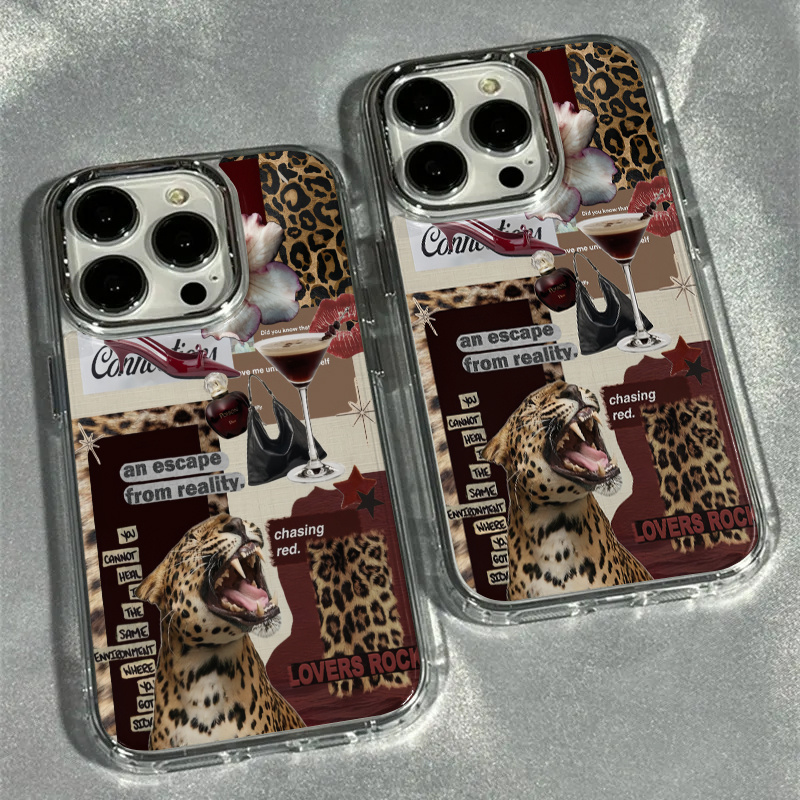 Apple Iphone 15 - غطاء هاتف بتصميم كأس نبيذ عتيق