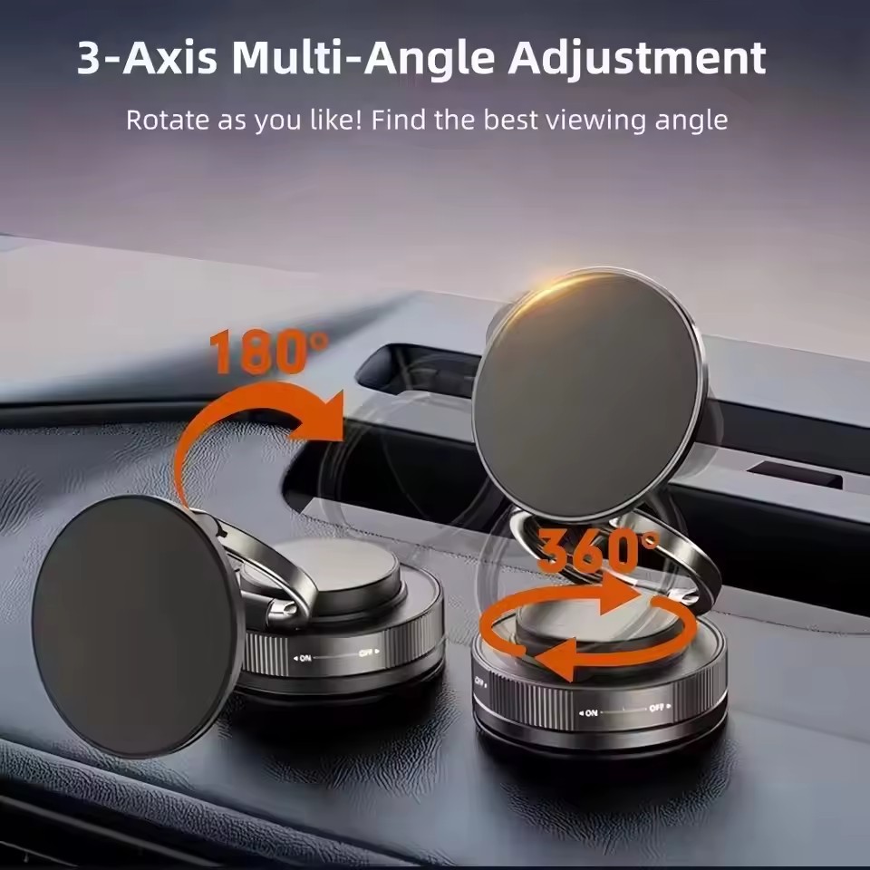 Phone Accessories Holder Car - حامل هاتف مغناطيسي للسيارة مع كأس