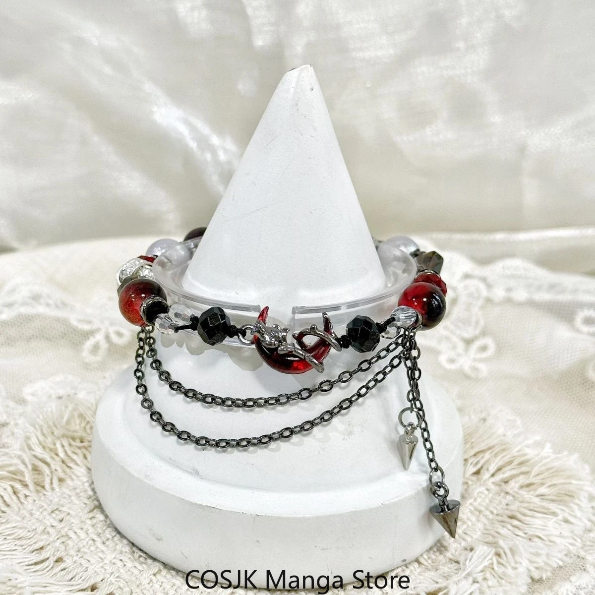 سلسلة هاتف على شكل سوار مصنوع  - مراجعة Phone Accessories Charms وسعره