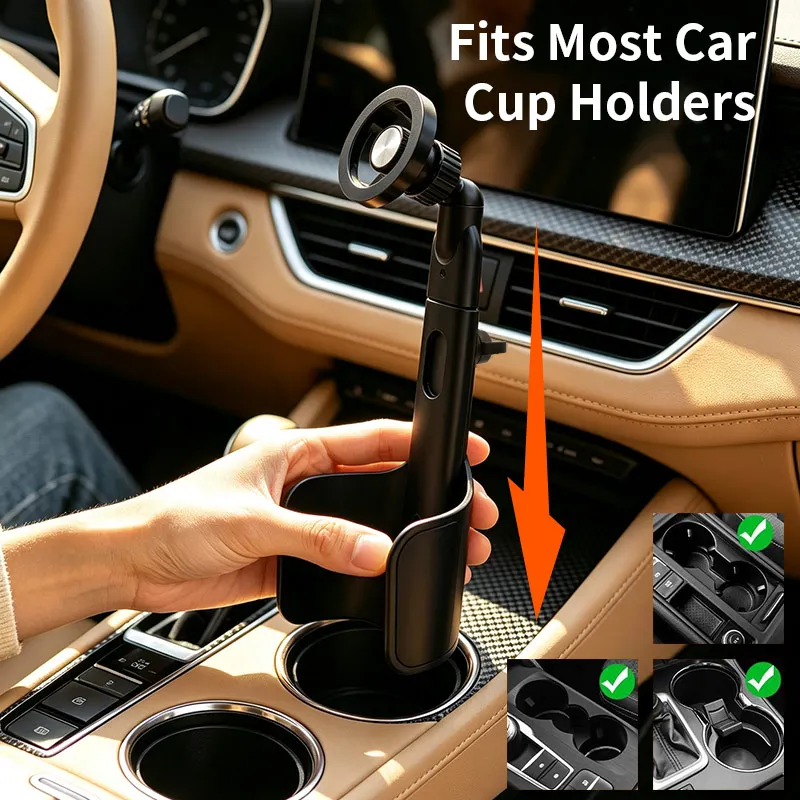 حامل أكواب للسيارة قابل للتعدي - مراجعة Phone Accessories Holder Car وسعره